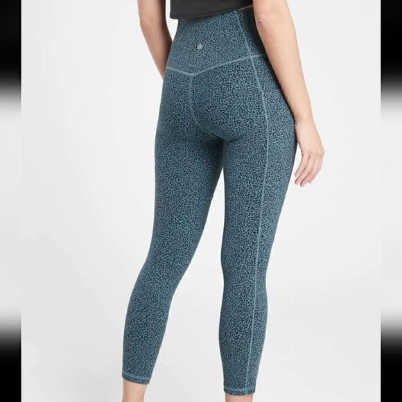 Athleta Salutation Stash Pocket II Textured 7/8 Tight Size XXS in Blue - Picture 9 of 9